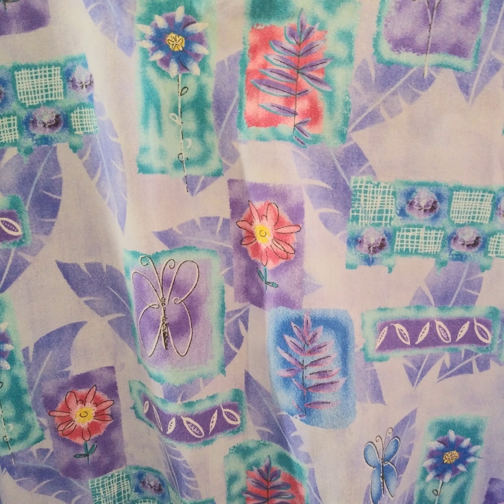 Scrub Top - (2/$10) Small Button Down - Picture 7 of 10